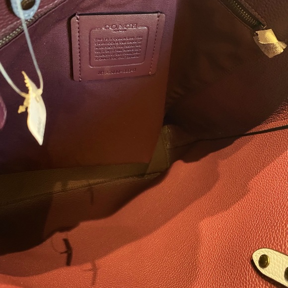 Coach🌼NEW🌼Plaza tote bluebell/pewter - Picture 11 of 12